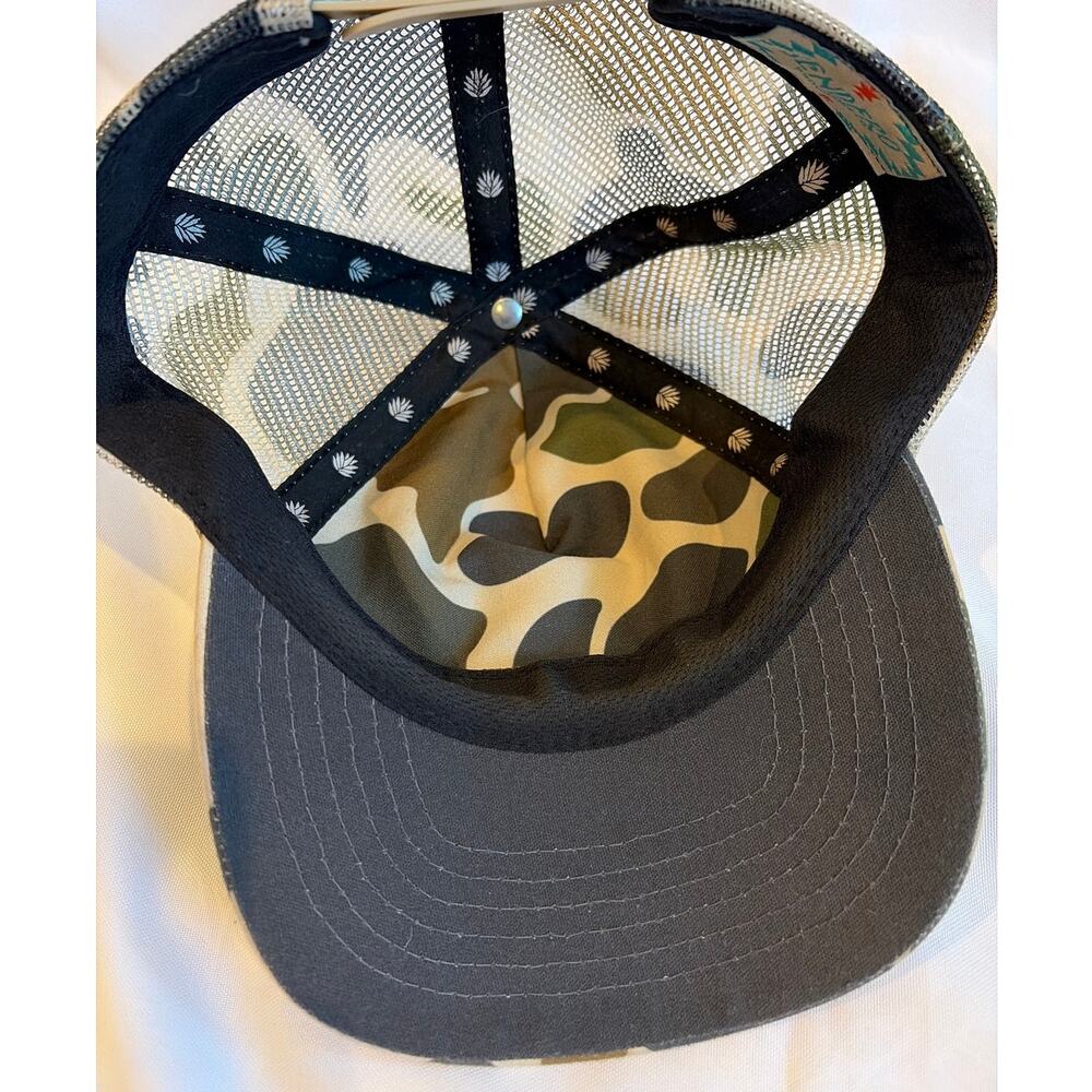 Sendero Provisions Co Camo Trucker Hat Snapback Mesh Back Cap Hunting Outdoor - Picture 5 of 5